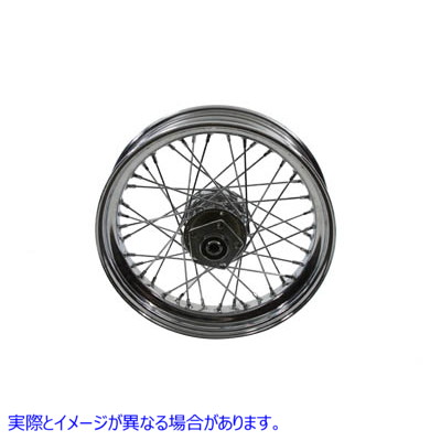 52-0215 16 インチ x 3.50 インチのリア スポーク ホイール 16 inch x 3.50 inch Rear Spoke Wheel 取寄せ Vツイン (検索用／