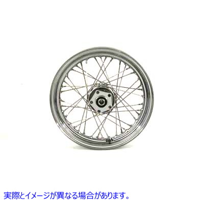 52-0216 16 インチ x 3.50 インチのリア スポーク ホイール 16 inch x 3.50 inch Rear Spoke Wheel 取寄せ Vツイン (検索用／