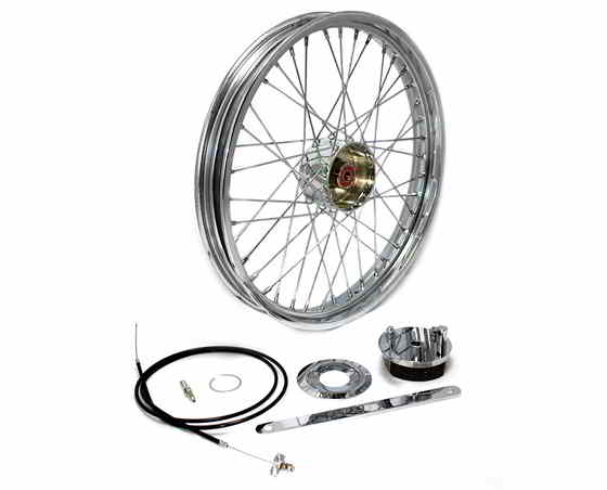 52-0358 21 インチ x 2.15 インチ ミニ ブレーキ ホイール 21 inch x 2.15 inch Mini Brake Wheel 取寄せ Vツイン (検索用／