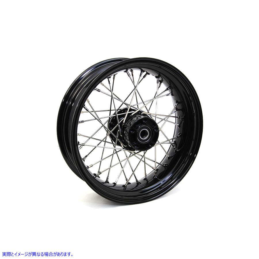 52-0373 16インチ x 5インチ XL リアホイール ブラック 取寄せ Vツイン 16 inch x 5 inch XL Rear Wheel Black (検索用／