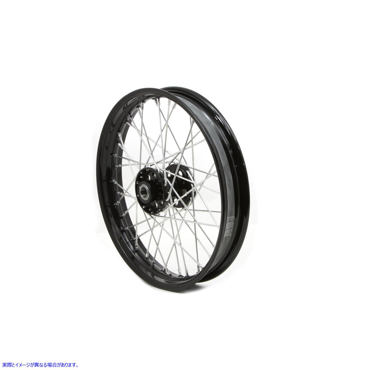 52-0644 18 インチ x 2.15 インチのレプリカ前輪または後輪 取寄せ Vツイン 18 inch x 2.15 inch Replica Front or Rear Wheel (