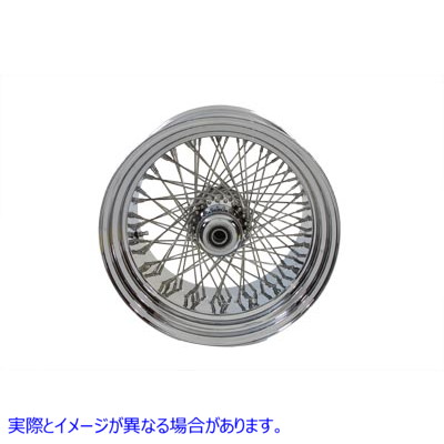 52-0684 18インチ x 10.5インチのリアスポークホイール 18 inch x 10.5 inch Rear Spoke Wheel 取寄せ Vツイン (検索用／