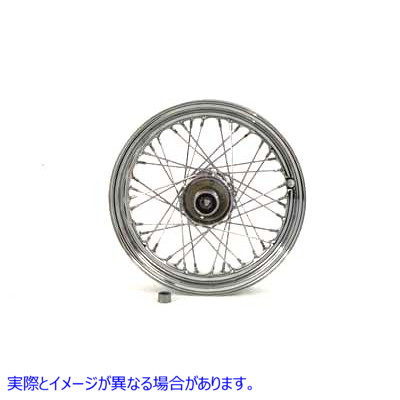 52-0696 16 インチ x 3.00 インチのフロント スポーク ホイール 16 inch x 3.00 inch Front Spoke Wheel 取寄せ Vツイン (検索用