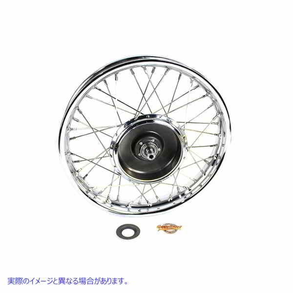 52-0759 18 インチ x 2.15 インチの前輪アセンブリ 18 inch x 2.15 inch Front Wheel Assembly 取寄せ Vツイン (検索用／