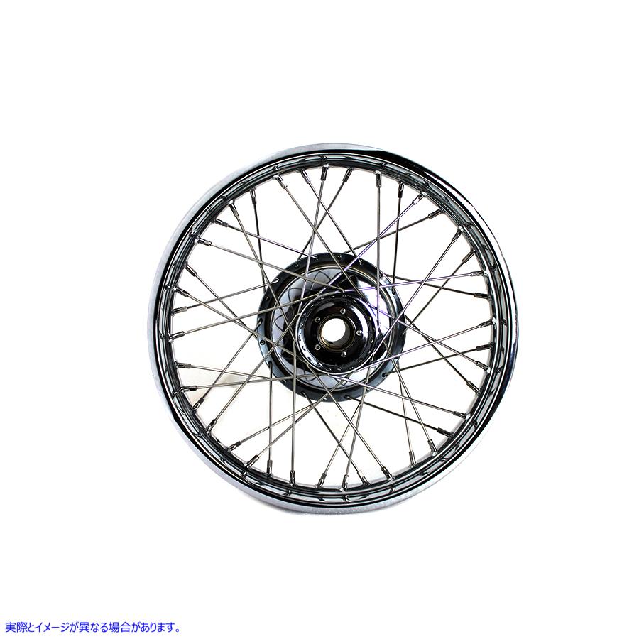 52-0780 18 インチ x 2.15 インチの前輪アセンブリ 取寄せ Vツイン 18 inch x 2.15 inch Front Wheel Assembly (検索用／