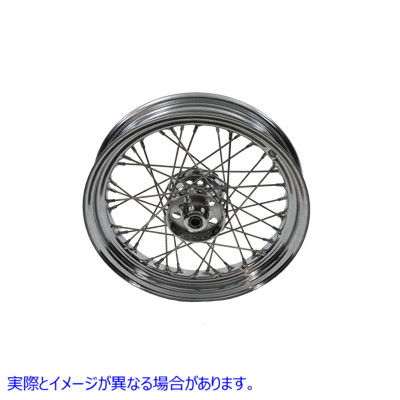 52-0803 16 インチ x 3.00 インチのフロントまたはリア スポーク ホイール 取寄せ Vツイン 16 inch x 3.00 inch Front or Rear S