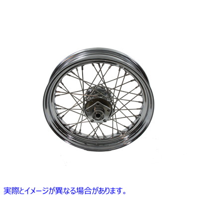 52-0808 16 インチ x 3.00 インチのリア スポーク ホイール 取寄せ Vツイン 16 inch x 3.00 inch Rear Spoke Wheel (検索用／