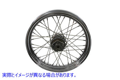 52-0820 19 インチ x 2.50 インチ レプリカ フロント スポーク ホイール 19 inch x 2.50 inch Replica Front Spoke Wheel 取寄せ