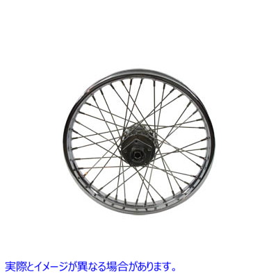 52-0822 19 インチ x 1.85 インチのフロント スポーク ホイール 19 inch x 1.85 inch Front Spoke Wheel 取寄せ Vツイン (検索用