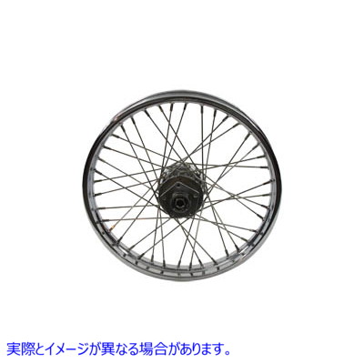 52-0822 19 インチ x 1.85 インチのフロント スポーク ホイール 取寄せ Vツイン 19 inch x 1.85 inch Front Spoke Wheel (検索用