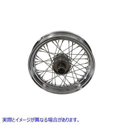 52-0849 16 インチ x 3.00 インチのレプリカ フロント スポーク ホイール 16 inch x 3.00 inch Replica Front Spoke Wheel 取寄