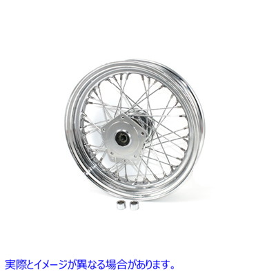 52-0857 16 インチ x 3.00 インチのリア スポーク ホイール 16 inch x 3.00 inch Rear Spoke Wheel 取寄せ Vツイン (検索用／