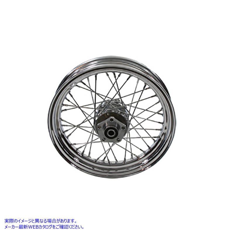 52-0861 16 インチ x 3.00 インチのリア スポーク ホイール 16 inch x 3.00 inch Rear Spoke Wheel 取寄せ Vツイン (検索用／