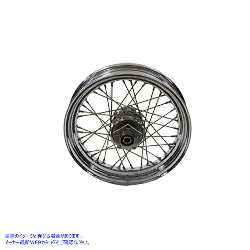 52-0862 16 インチ X 3.00 インチのリア スポーク ホイール 16 inch X 3.00 inch Rear Spoke Wheel 取寄せ Vツイン (検索用／