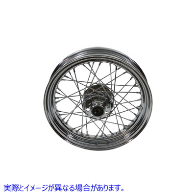 52-0904 レプリカ フロント スポーク 16 インチ x 3.00 インチ ホイール Replica Front Spoked 16 inch x 3.00 inch Wheel 取寄