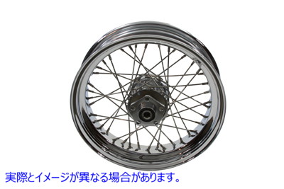 52-0936 16 インチ x 4.00 インチのリア スポーク ホイール 16 inch x 4.00 inch Rear Spoke Wheel 取寄せ Vツイン (検索用／