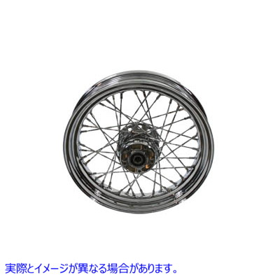 52-0972 16 インチ x 3.00 インチのフロント スポーク ホイール 16 inch x 3.00 inch Front Spoke Wheel 取寄せ Vツイン (検索用