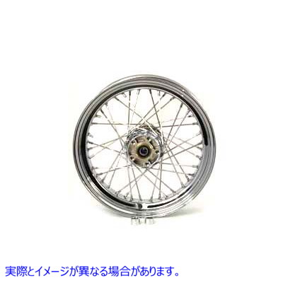 52-1079 16 インチ x 4.00 インチのリア スポーク ホイール 16 inch x 4.00 inch Rear Spoke Wheel 取寄せ Vツイン (検索用／