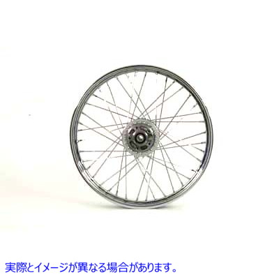 52-1088 21 インチ x 2.15 インチ レプリカ フロント スポーク ホイール 21 inch x 2.15 inch Replica Front Spoke Wheel 取寄せ