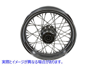 52-1093 16インチx 3.00インチレプリカ音声ホイール 16 inch x 3.00 inch Replica Spoke Wheel 取寄せ Vツイン (検索用／ V-Twin