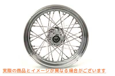 52-1241 16インチx 3.00インチフロントスポークホイール 16 inch x 3.00 inch Front Spoke Wheel 取寄せ Vツイン (検索用／40960-08 V-Twin
