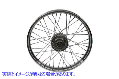 52-2002 21インチx 2.15インチレプリカフロントスポークホイール 21 inch x 2.15 inch Replica Front Spoke Wheel 取寄せ Vツイン (検索用／ V-Twin