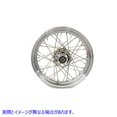 52-2007 16 インチ x 3.00 インチのレプリカ フロント スポーク ホイール 16 inch x 3.00 inch Replica Front Spoke Wheel 取寄