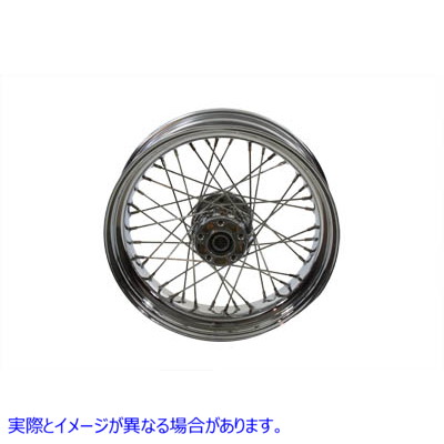 52-2011 17 インチ x 4.5 インチのリア スポーク ホイール 取寄せ Vツイン 17 inch x 4.5 inch Rear Spoke Wheel (検索用／40979