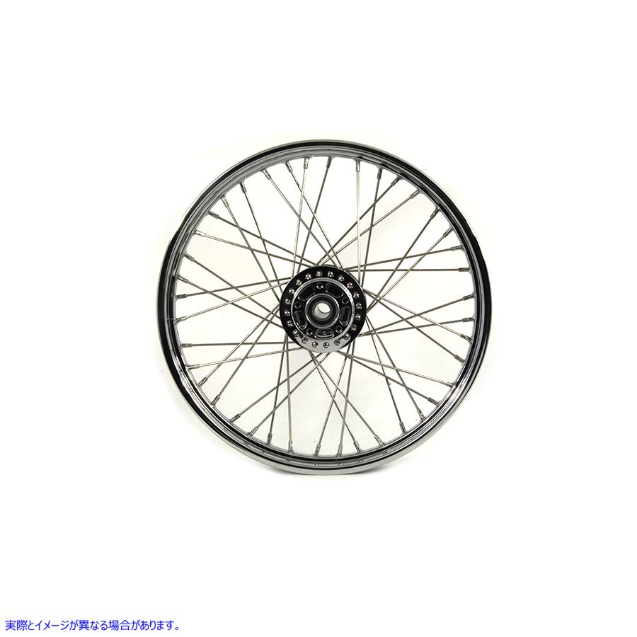 52-2028 21 インチ x 2.15 インチ レプリカ フロント スポーク ホイール 21 inch x 2.15 inch Replica Front Spoke Wheel 取寄せ