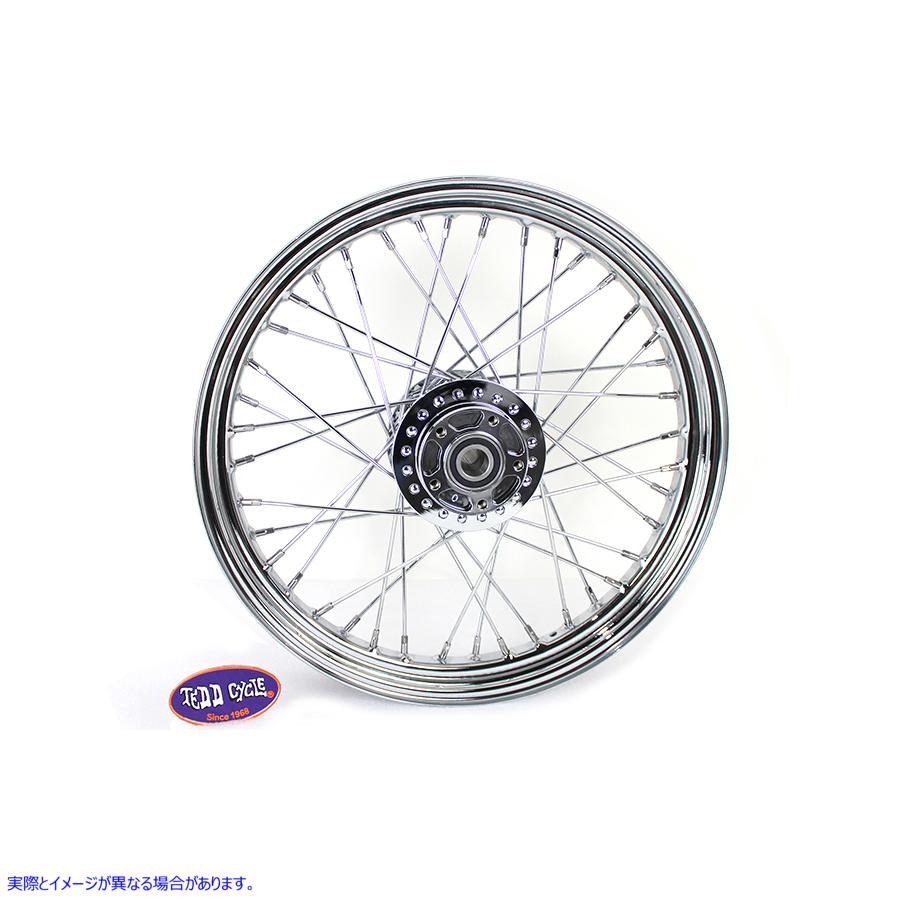 52-2031 19 インチ x 2.50 インチ レプリカ フロント スポーク ホイール 19 inch x 2.50 inch Replica Front Spoke Wheel 取寄せ