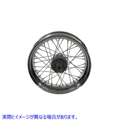 52-2034 17 インチ x 4.5 インチ レプリカ リア スポーク ホイール 取寄せ Vツイン 17 inch x 4.5 inch Replica Rear Spoke Whee