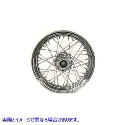 52-2041 16 インチ x 3.00 インチのリア スポーク ホイール 16 inch x 3.00 inch Rear Spoke Wheel 取寄せ Vツイン (検索用／407