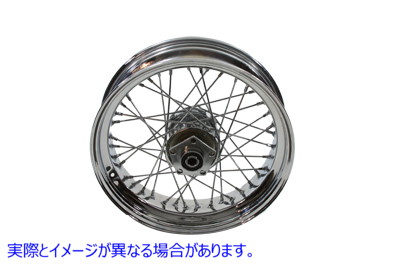 52-2042 16インチx 4.50インチリアスポークホイール 16 inch x 4.50 inch Rear Spoke Wheel 取寄せ Vツイン (検索用／ V-Twin
