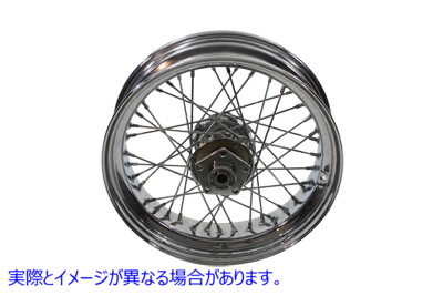 52-2043 16 インチ x 4.50 インチのリア スポーク ホイール 16 inch x 4.50 inch Rear Spoke Wheel 取寄せ Vツイン (検索用／