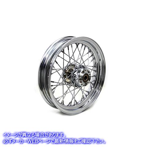 52-2057 16インチx 3.00インチリアスポークホイールクロム 16 inch x 3.00 inch Rear Spoke Wheel Chrome 取寄せ Vツイン (検索用／ V-Twin