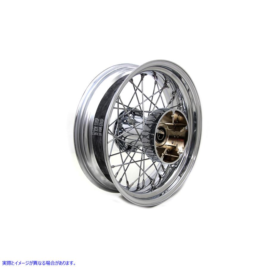 52-2062 16インチ x 5.00インチ リアホイール クローム 16 inch x 5.00 inch Rear Wheel Chrome 取寄せ Vツイン (検索用／