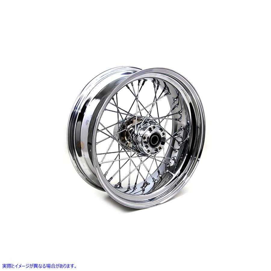 52-2087 17 インチ x 6.00 インチのリア スポーク ホイール 17 inch x 6.00 inch Rear Spoke Wheel 取寄せ Vツイン (検索用／415