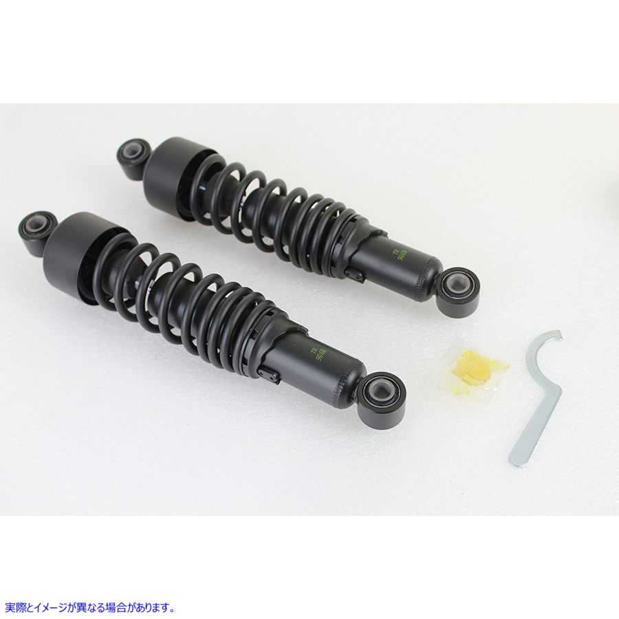 54-0065 ブラック 13 インチ Dura AEE シリーズ ショック Black 13 inch Dura AEE Series Shocks 取寄せ Vツイン (検索用／