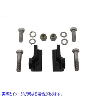 54-0125 リアショック ロワリングキット ブラック Rear Shock Lowering Kit Black 取寄せ Vツイン (検索用／