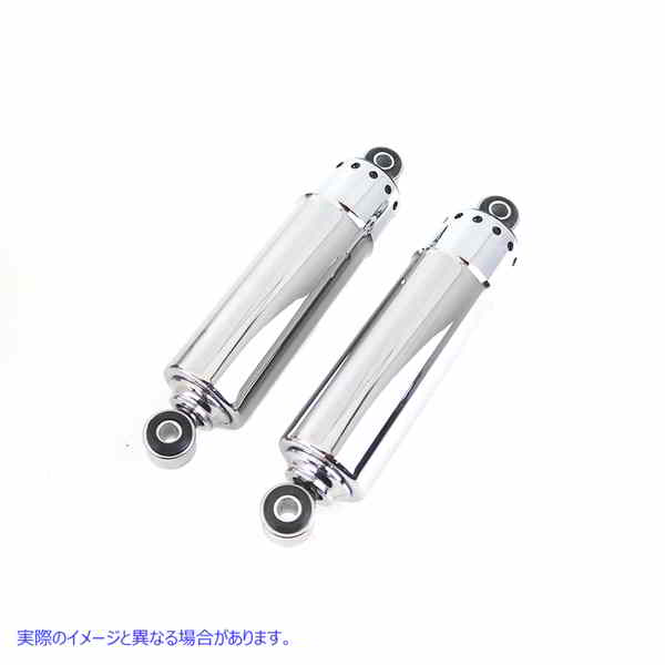 54-0136 11 インチ AEE ショックセット (カバー付きスプリング付き) 取寄せ Vツイン 11 inch AEE Shock Set with Covered Spring