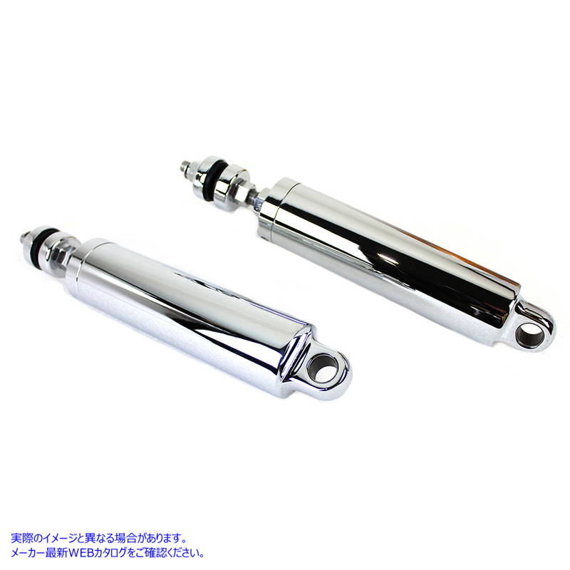 54-0175 11インチショックセット クロームビレット 11 inch Shock Set Chrome Billet 取寄せ Vツイン (検索用／