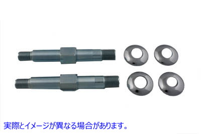 54-0409 アッパーリアショックスタッドキット 亜鉛 取寄せ Vツイン Upper Rear Shock Stud Kit Zinc (検索用／54515-65