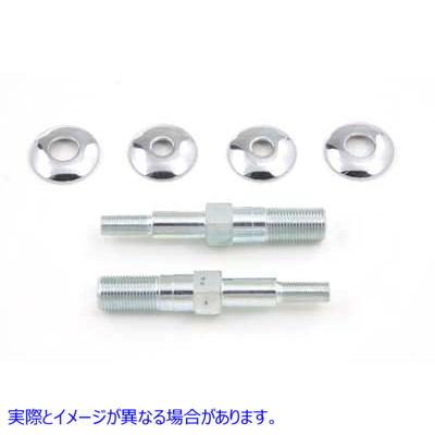 54-0417 リアショックスタッドアッパー亜鉛 取寄せ Vツイン Rear Shock Stud Upper Zinc (検索用／54515-75