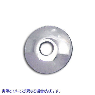 54-0418 クロムショックスタッドワッシャー 5/8 インチ穴 取寄せ Vツイン Chrome Shock Stud Washers 5/8 inch Hole (検索用／