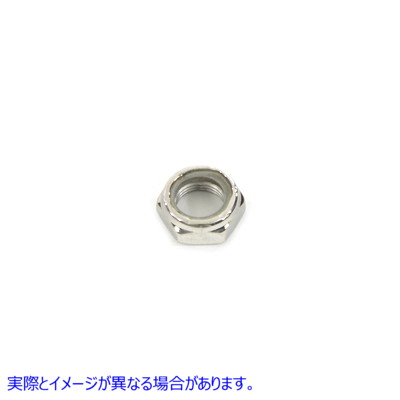 54-0447 クロームナイロックショックスタッドナット 取寄せ Vツイン Chrome Nyloc Shock Stud Nut (検索用／7993 Gardner-Westco