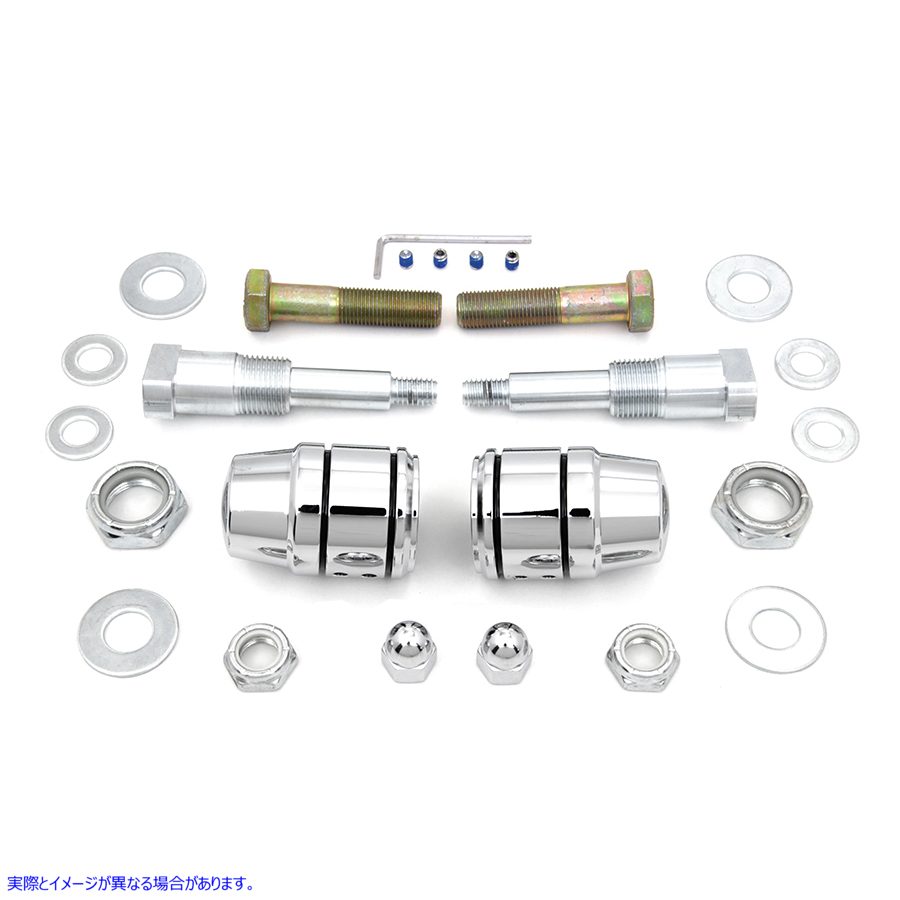 54-0451 クロームショックスタッドキット 取寄せ Vツイン Chrome Shock Stud Kit (検索用／