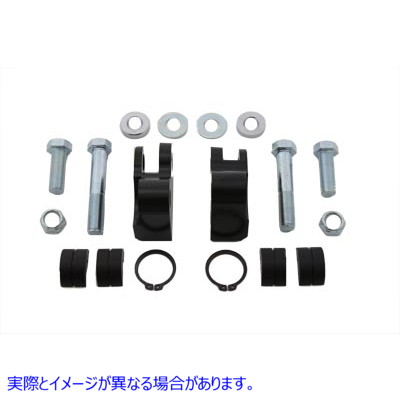 54-0513 リアショック ロワリングキット ブラック Rear Shock Lowering Kit Black 取寄せ Vツイン (検索用／