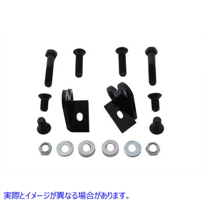 54-0521 リアショック ロワリングキット ブラック Rear Shock Lowering Kit Black 取寄せ Vツイン (検索用／