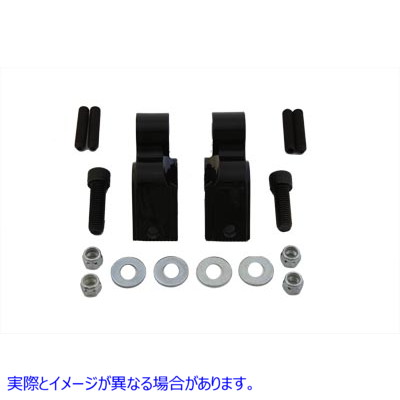 54-0534 リアショック ロワリングキット ブラック Rear Shock Lowering Kit Black 取寄せ Vツイン (検索用／