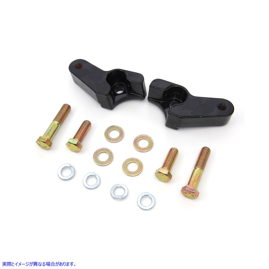 54-0752 リアショック ロワリングキット ブラック Rear Shock Lowering Kit Black 取寄せ Vツイン (検索用／